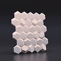 3D панель Рози 500*500 мм
