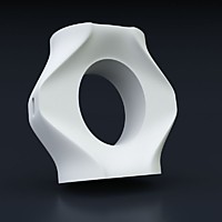 3D блок  перегородки №1     300*300 мм толщина 160 мм